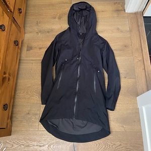 Lululemon Right As Rain Jacket, black, size 6